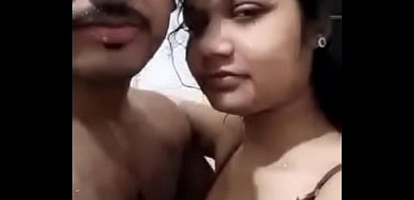  Desi Indian girlfriend with officer